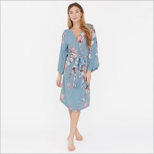 NEW Plum Pretty Sugar Midi Robe in Mermaid Moon